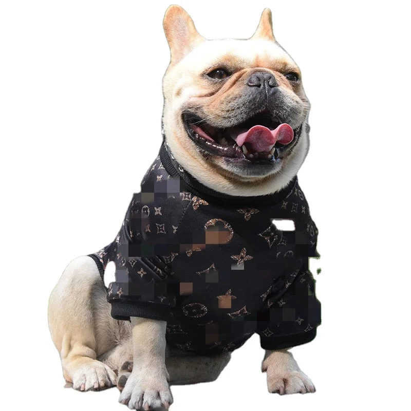 Classics Fashion Brand Luxury Printed French Bulldog Clothes Spring And Autumn Small Dog Pet Clothes, Black
Classics Fashion Brand Luxury Printed French Bulldog Clothes Spring And Autumn Small Dog Pet Clothes, Black