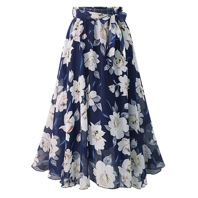 2021 Popular Long Maxi Skirt High Waist Full Casual Beach skirt Floral Print Boho Style Bohemian Women Skirts, Customized color
2021 Popular Long Maxi Skirt High Waist Full Casual Beach skirt Floral Print Boho Style Bohemian Women Skirts, Customized color