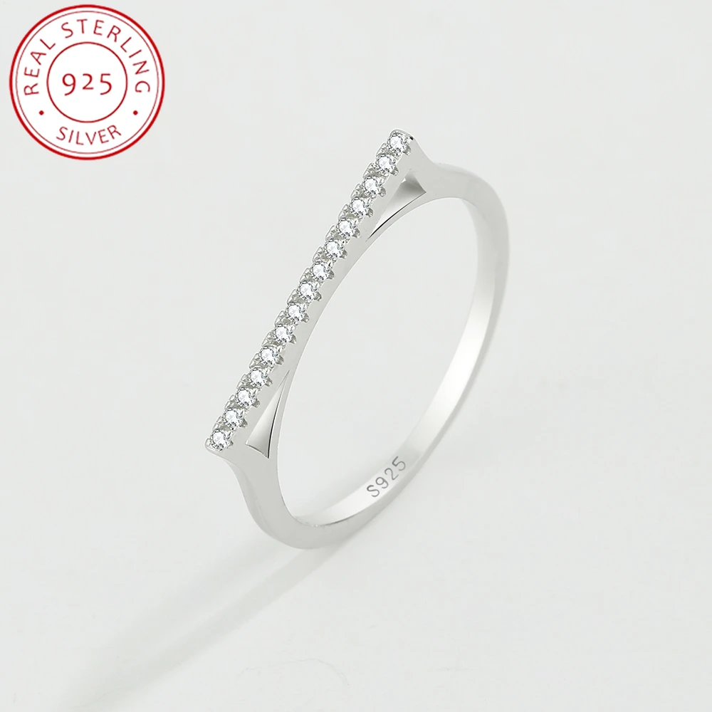Fashion Design 925 Sterling Silver Small Diamond Zircon Shine 925 Ring Wedding Engagement Jewelry For Women
Fashion Design 925 Sterling Silver Small Diamond Zircon Shine 925 Ring Wedding Engagement Jewelry For Women