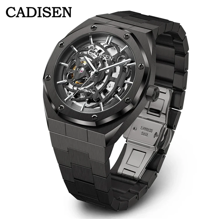 2020 CADISEN Men Mechanical Wristwatches Stainless Steel Waterproof Sports Men Watches Business factory dropshipping Outlet 8183
2020 CADISEN Men Mechanical Wristwatches Stainless Steel Waterproof Sports Men Watches Business factory dropshipping Outlet 8183