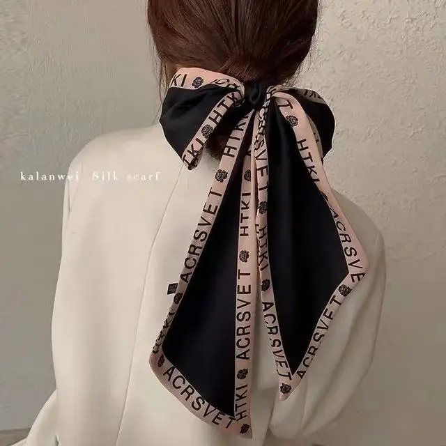 Scarf Handbag Neckerchief French Vintage Headscarf Bundled Scarf Silk Long Colorful Pattern Fashio
Scarf Handbag Neckerchief French Vintage Headscarf Bundled Scarf Silk Long Colorful Pattern Fashio