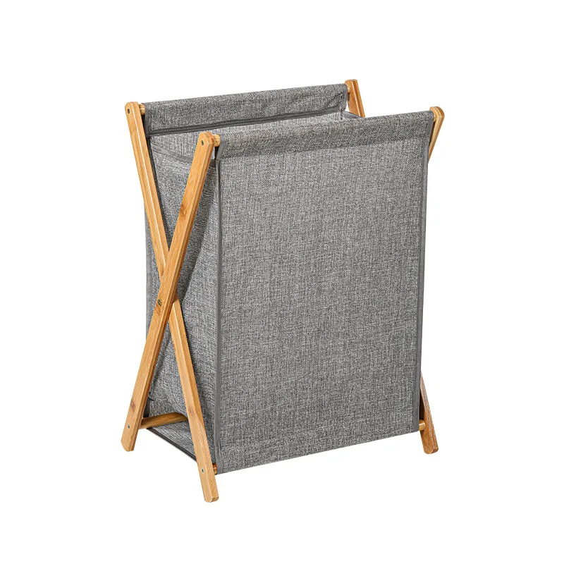 DLL49 Foldable Dirty Clothes Storage Organizer Collapsible Large Bamboo Wooden Bathroom Household Laundry Basket, As picture
DLL49 Foldable Dirty Clothes Storage Organizer Collapsible Large Bamboo Wooden Bathroom Household Laundry Basket, As picture