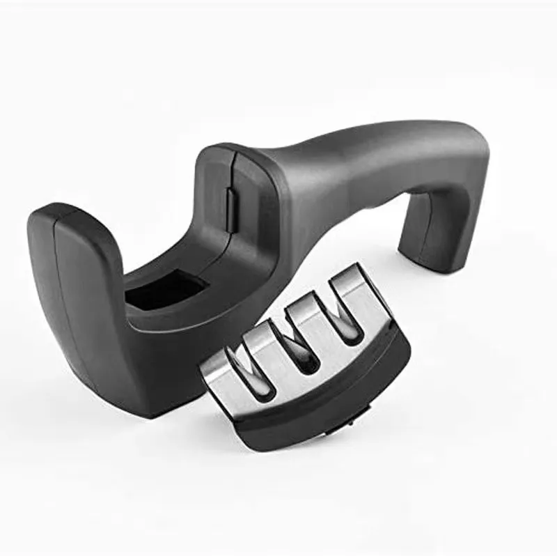 2021 New Kitchen Gadget Tools Multipurpose Portable Non Slip Rubber Handle Polisher Knife Sharpener, Black
2021 New Kitchen Gadget Tools Multipurpose Portable Non Slip Rubber Handle Polisher Knife Sharpener, Black