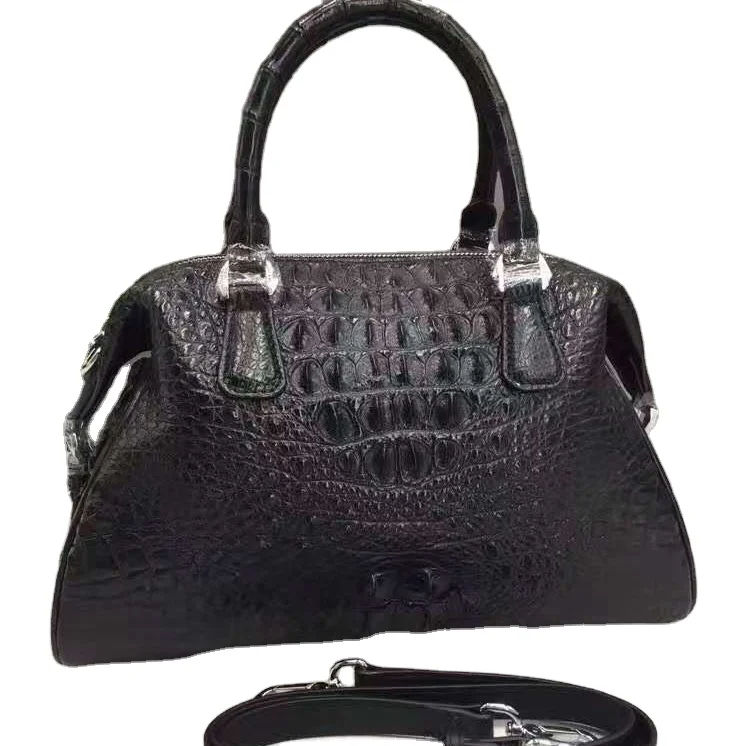 Factory Sales Custom Handmade Female Real Crocodile Skin Leather Handbags with Strap
Factory Sales Custom Handmade Female Real Crocodile Skin Leather Handbags with Strap
