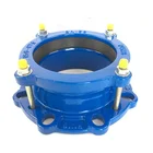 Ductile cast iron stainless steel universal reducing coupling fitting hdpe pipe flange adaptor price