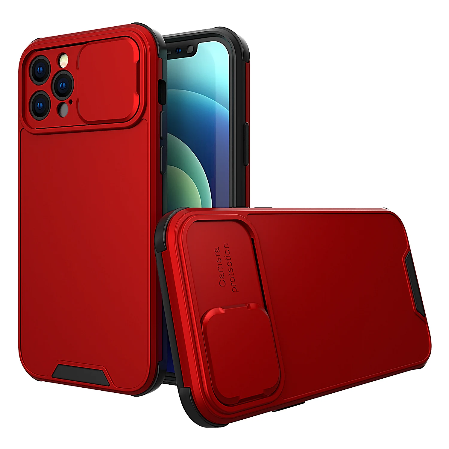 2021 New design shockproof Camera Lens protection Tpu+Pc phone case for Iphone 12 11 Pro Max 8 7 Plus X Xr Se, 7 color
2021 New design shockproof Camera Lens protection Tpu+Pc phone case for Iphone 12 11 Pro Max 8 7 Plus X Xr Se, 7 color