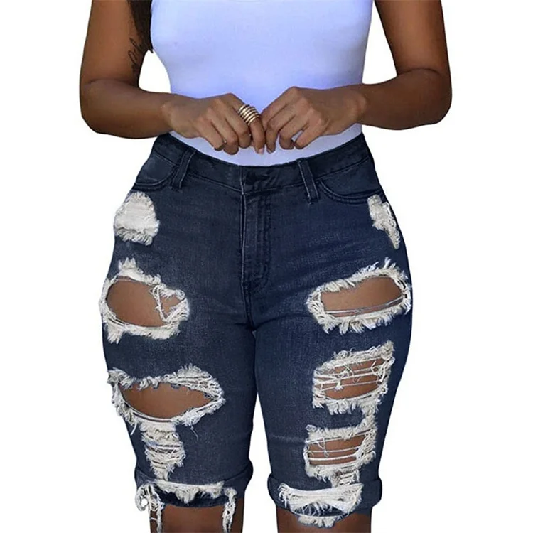Free Sample 2021 Summer Fashion Hot Style European Style Holes Jean Shorts Feminine Feel Jean Shorts, Customized color
Free Sample 2021 Summer Fashion Hot Style European Style Holes Jean Shorts Feminine Feel Jean Shorts, Customized color