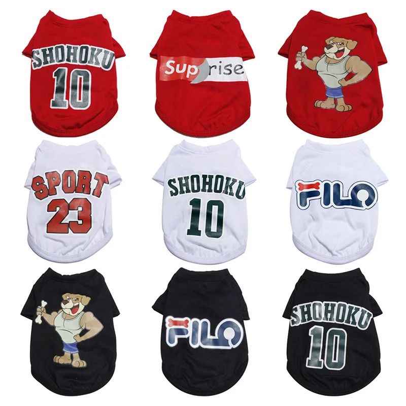 China Manufacturers Quality Guarantee Custom Pet Apparel Dog Tshirt Pet Clothes, As picture
China Manufacturers Quality Guarantee Custom Pet Apparel Dog Tshirt Pet Clothes, As picture
