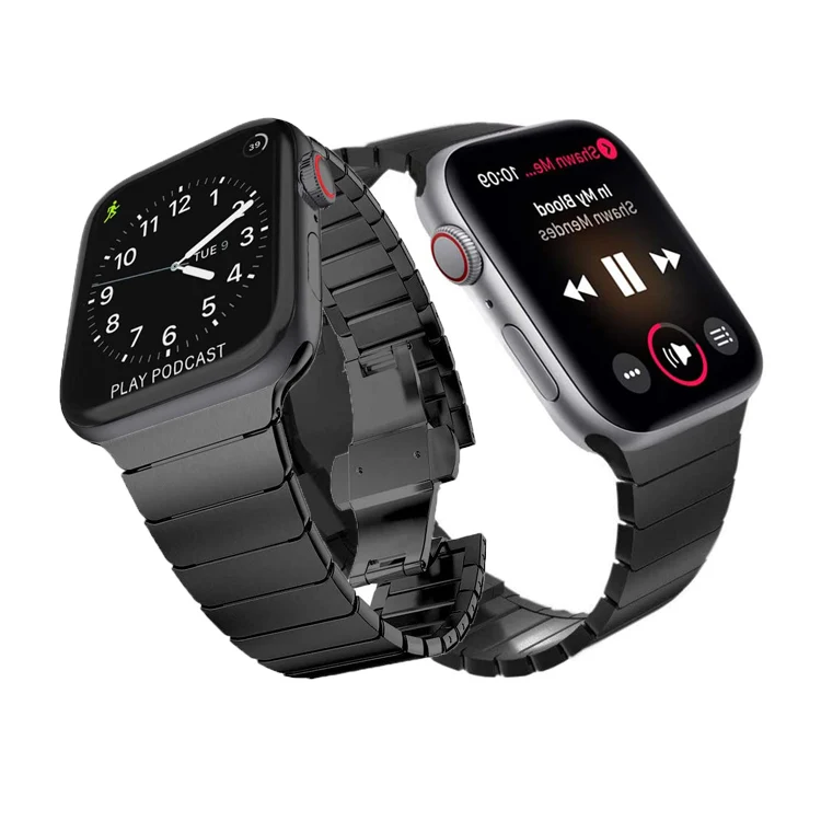 38mm 40mm 42mm 44mm Stainless Steel Matel Watch Strap Band For Apple iwatch Series 5 4 3 2 1, 2colors
38mm 40mm 42mm 44mm Stainless Steel Matel Watch Strap Band For Apple iwatch Series 5 4 3 2 1, 2colors