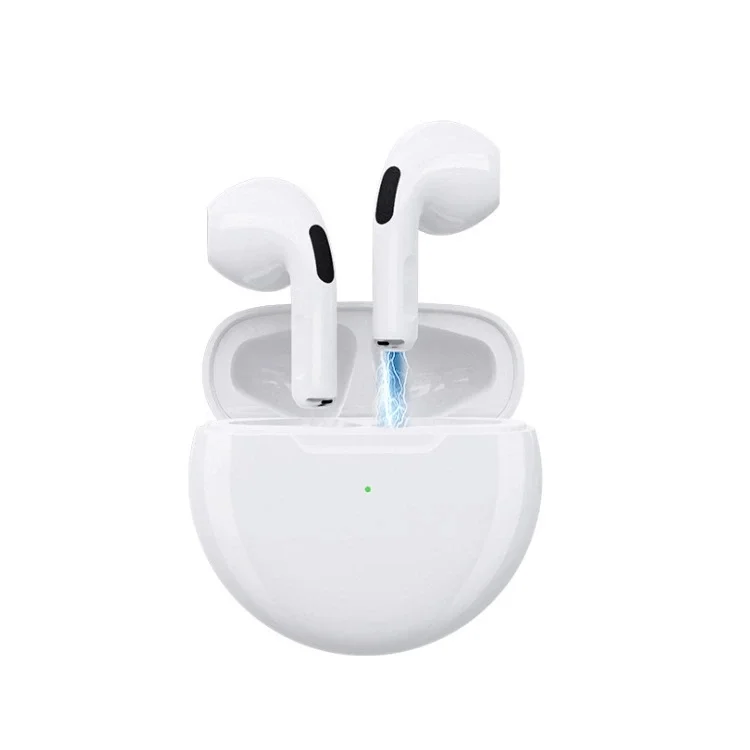 2021 Wireless Earphone Manufacturers and Packers Blue tooth Pro 6 In Ear Pods BT 5.0 Customised headphones
2021 Wireless Earphone Manufacturers and Packers Blue tooth Pro 6 In Ear Pods BT 5.0 Customised headphones