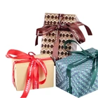 Gift wrapping ribbon custom satin ribbon with logo
