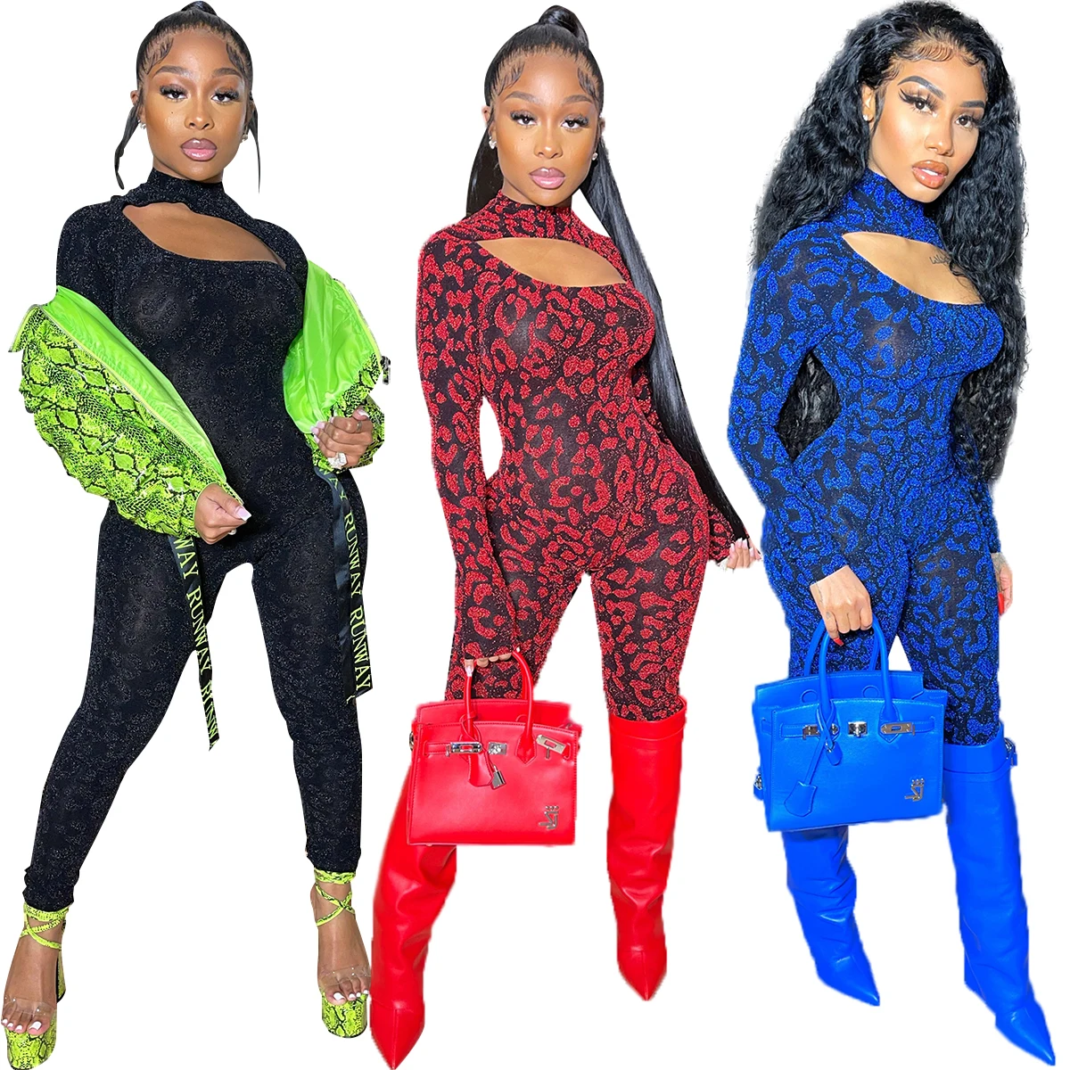 2021 fall new arrivals fashion Leopard slim fit bodysuit 1 one piece pants women casual autumn clothes clothing rompers jumpsuit
2021 fall new arrivals fashion Leopard slim fit bodysuit 1 one piece pants women casual autumn clothes clothing rompers jumpsuit