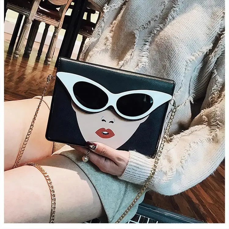 New Dazzling Sunglasses Women Print Female Purse Shoulder Crossbody Bag Casual Bolsa Evening Clutch Handbag
New Dazzling Sunglasses Women Print Female Purse Shoulder Crossbody Bag Casual Bolsa Evening Clutch Handbag