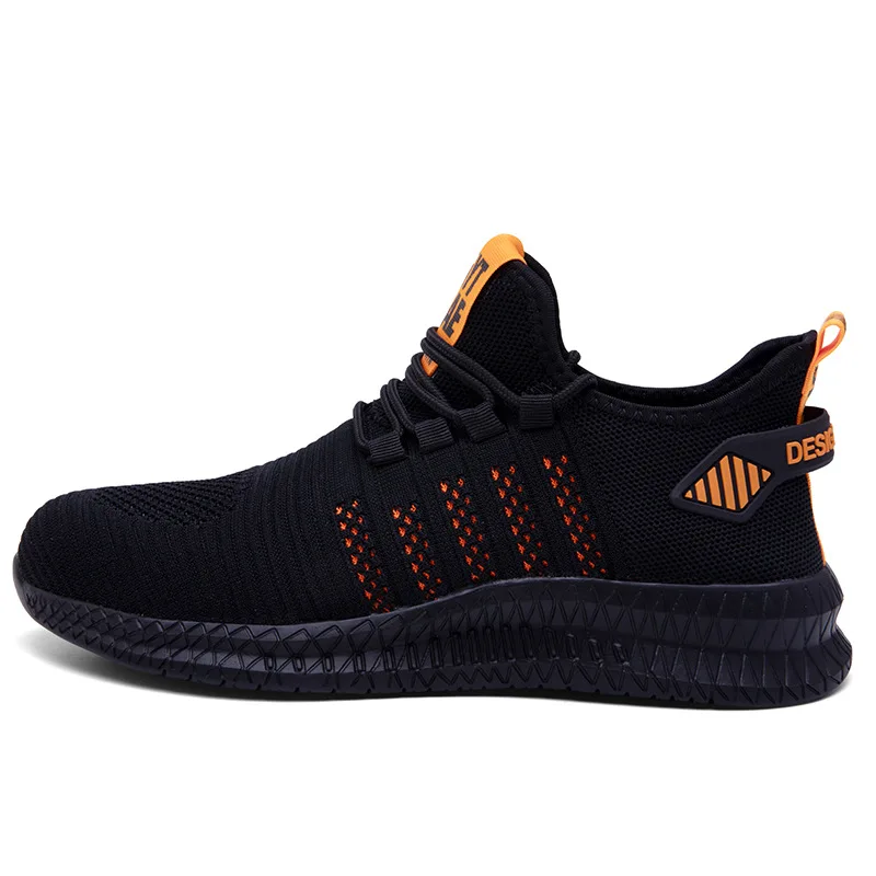 Summer Breathable Air Cushionnti-Puncture Sneakers Work Shoes Male Steel Toe Shoes Safety Shoes, Blackwhite blackorange
Summer Breathable Air Cushionnti-Puncture Sneakers Work Shoes Male Steel Toe Shoes Safety Shoes, Blackwhite blackorange