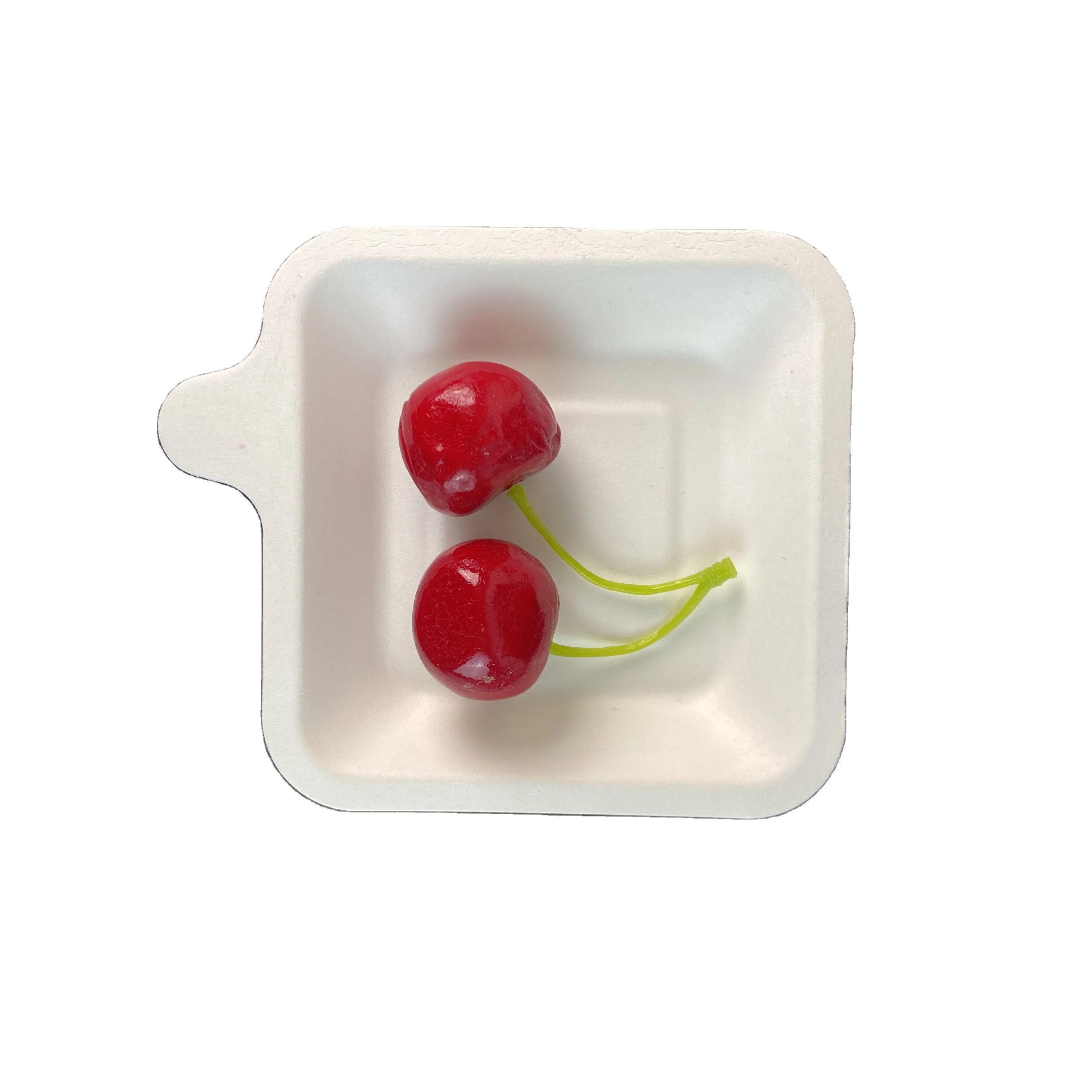Green Earth Bagasse Plant Fiber Mini Cake Square Tray Disposable Biodegradable BBQ Food Snack Holder Tray
Green Earth Bagasse Plant Fiber Mini Cake Square Tray Disposable Biodegradable BBQ Food Snack Holder Tray