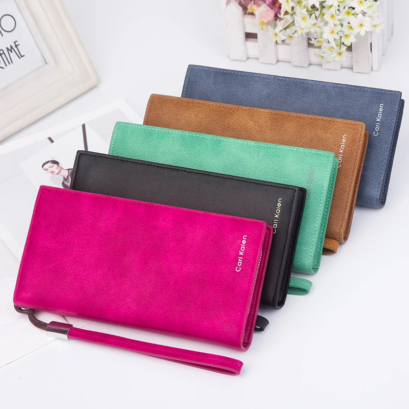 2019 Simple Ladies Purse Solid Color PU Leather Women Long Wrist Clutch Wallet, Green,brown,pink,black,blue
2019 Simple Ladies Purse Solid Color PU Leather Women Long Wrist Clutch Wallet, Green,brown,pink,black,blue