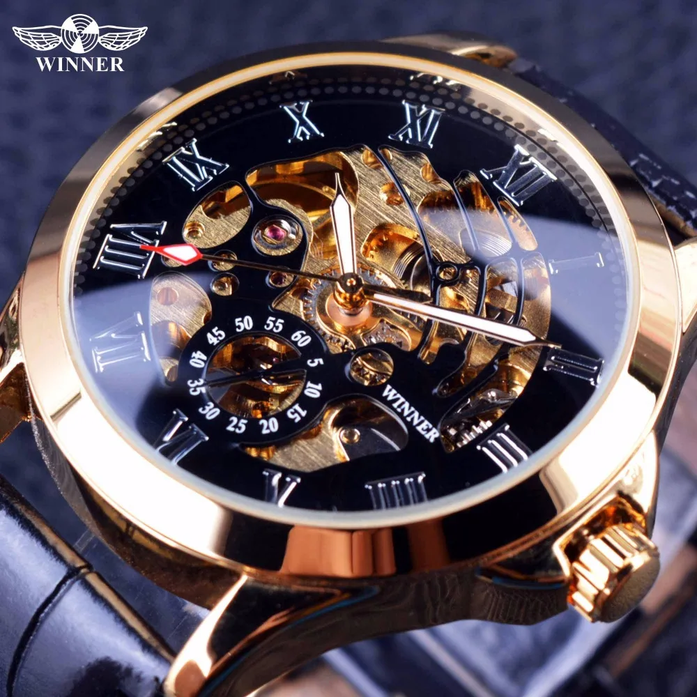 Winner Watch Hot Top Brand Mens Mechanical Luxury Gents Business Watches Men Wrist Automatic Clock Relogio Masculino, 4-color
Winner Watch Hot Top Brand Mens Mechanical Luxury Gents Business Watches Men Wrist Automatic Clock Relogio Masculino, 4-color