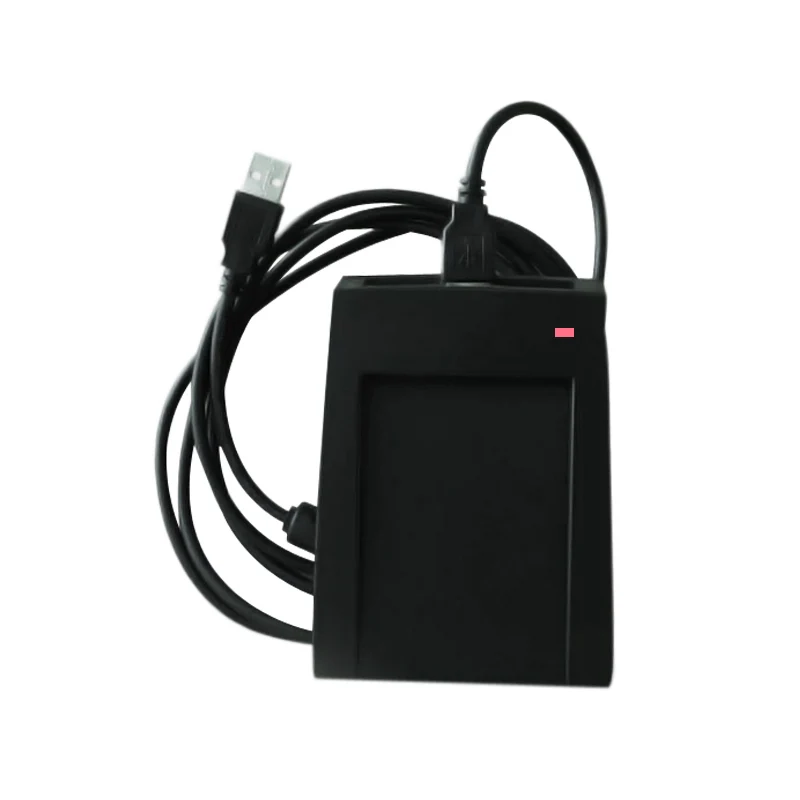 (CR10M) MF13.56MHz RFID card reader plug and play USB RFID IC Card reader