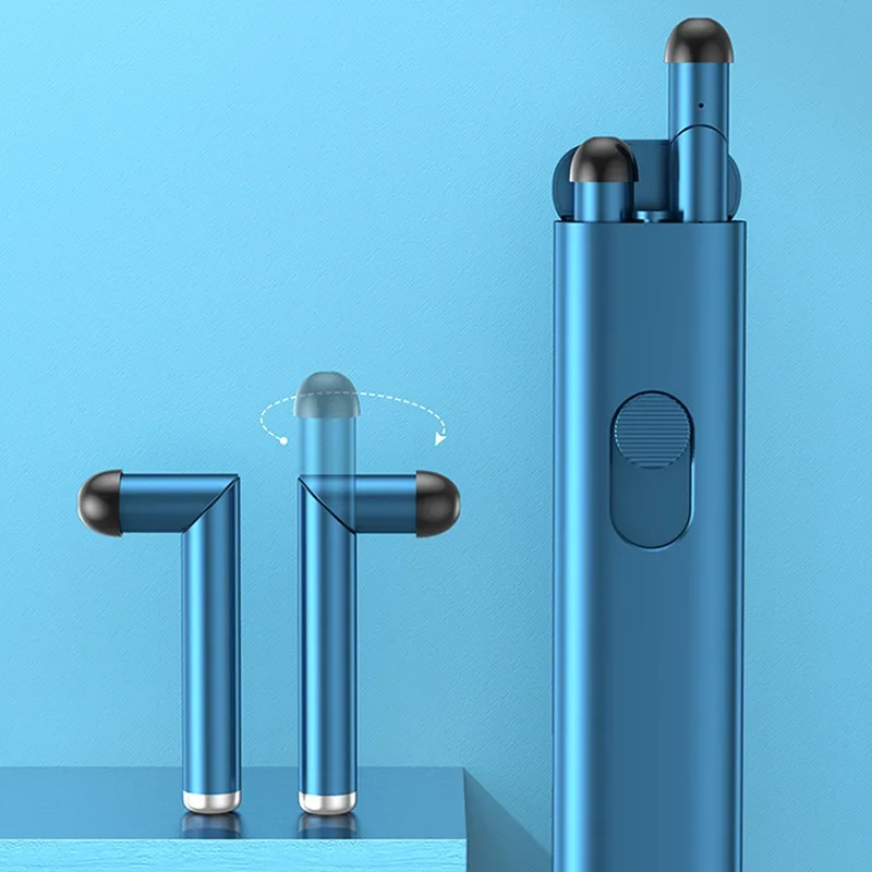 S11 TWS BT 5.2 Earphones Foldable Touch Control LED Digital Display Stereo In-ear Earbuds for Sports headphone, Black blue green white
S11 TWS BT 5.2 Earphones Foldable Touch Control LED Digital Display Stereo In-ear Earbuds for Sports headphone, Black blue green white