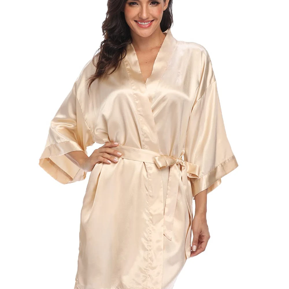 amazon hot sale Silk Personalized Bride Robe Satin Women Wedding Wholesale Bridal Shower Bride And Bridesmaid Robes
amazon hot sale Silk Personalized Bride Robe Satin Women Wedding Wholesale Bridal Shower Bride And Bridesmaid Robes