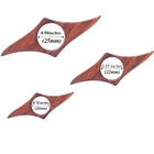 Wooden Book Page Holder Handmade Natural Walnut Thumb Bookmark set of 3