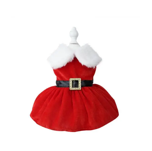 

Christmas Dog Dresses For Small Dogs Clothes Summer Christmas Cosplay Cat Pet Dress Fancy Princess Puppy Dress