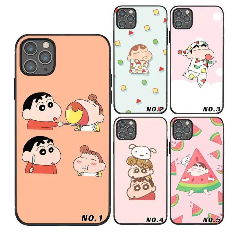 Cute Japanese classic anime Crayon Shin Chan black TPU printed phone case for iPhone 11 11Pro 11Pro Max Case
Cute Japanese classic anime Crayon Shin Chan black TPU printed phone case for iPhone 11 11Pro 11Pro Max Case