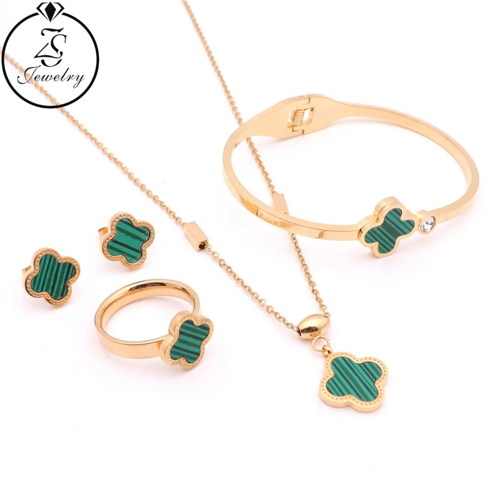 Necklace Set Women Gold Bracelet With Ring Green Necklace Set Good Quality Jewelry For Mother, Silver/gold
Necklace Set Women Gold Bracelet With Ring Green Necklace Set Good Quality Jewelry For Mother, Silver/gold