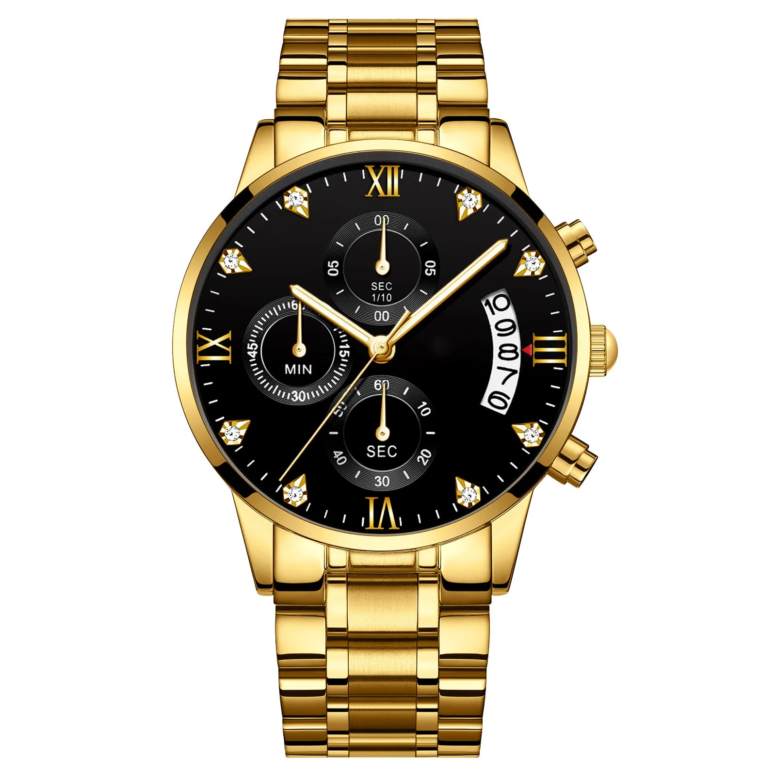 2021 Top Selling Men'S Quartz Wristwatches Good Quality Waterproof Luxury Watch For Gift
2021 Top Selling Men'S Quartz Wristwatches Good Quality Waterproof Luxury Watch For Gift