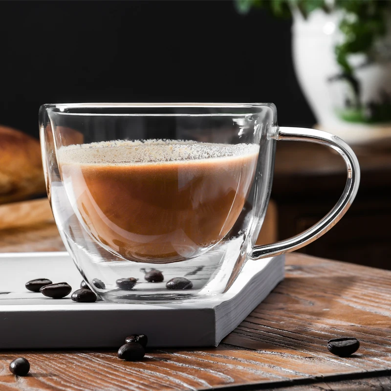 Clear Double Walled Glass Mug Large Thermos Insulated Cups Custom Espresso clear Coffee Mug
Clear Double Walled Glass Mug Large Thermos Insulated Cups Custom Espresso clear Coffee Mug