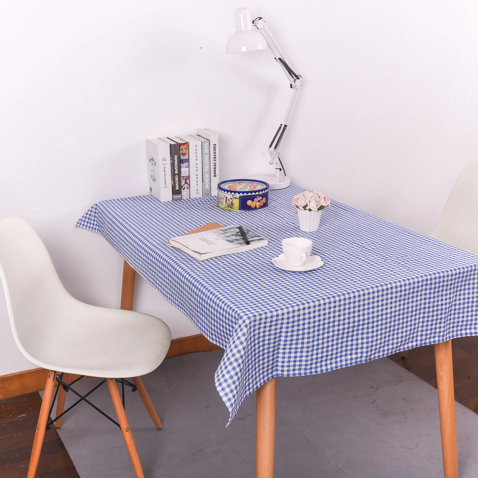 Wholesale modern simple black and white gray checkered tablecloth tea table cloth
Wholesale modern simple black and white gray checkered tablecloth tea table cloth