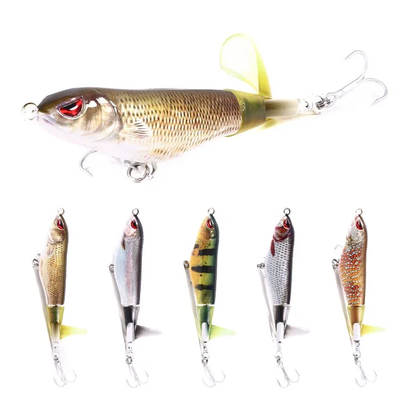 Wholesale bass hard fishing lure leurre souple topwater pencil lure with rotating soft tail, 5 coloers choose
Wholesale bass hard fishing lure leurre souple topwater pencil lure with rotating soft tail, 5 coloers choose