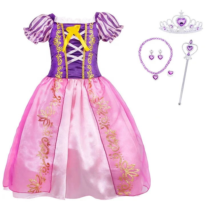 New Arrival Girls Princess Rapunzel Dress Children Birthday Party Cosplay Costume Halloween Carnival Performance Outfits
New Arrival Girls Princess Rapunzel Dress Children Birthday Party Cosplay Costume Halloween Carnival Performance Outfits