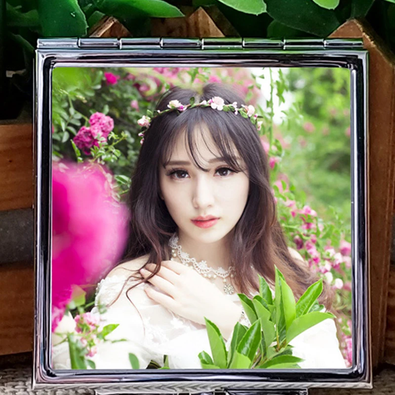 Square Sublimation Photo Printing Cosmetic Mirror Pocket Heat Press Makeup Mirror With Any PICTURE /TEXT For Promotion, Sliver
Square Sublimation Photo Printing Cosmetic Mirror Pocket Heat Press Makeup Mirror With Any PICTURE /TEXT For Promotion, Sliver