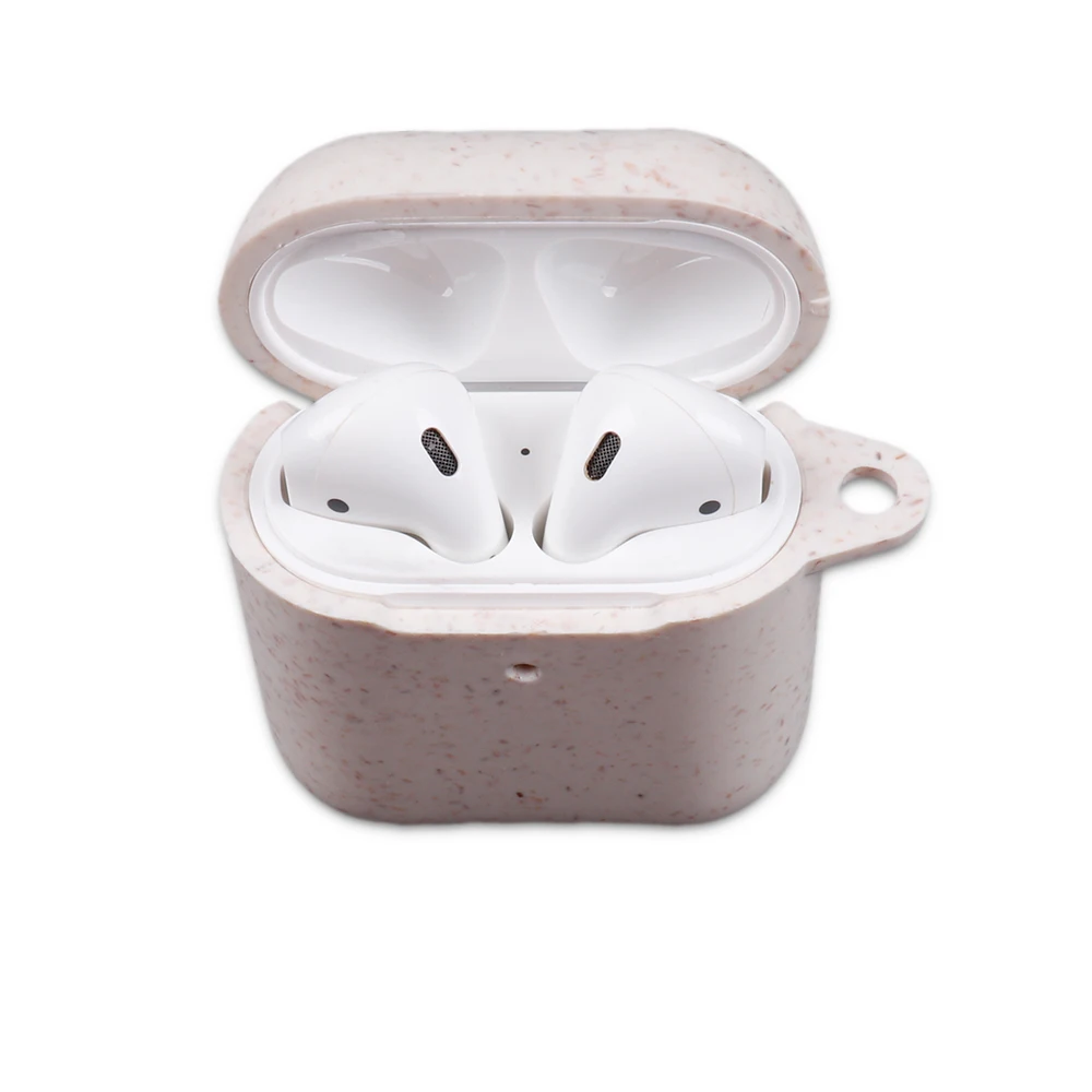 Hot Sell Factory Price Low MOQ Biodegradable Earphones Cover Case For Air Pod For Air Pod Pro, Black, white, pink , army green, orange
Hot Sell Factory Price Low MOQ Biodegradable Earphones Cover Case For Air Pod For Air Pod Pro, Black, white, pink , army green, orange