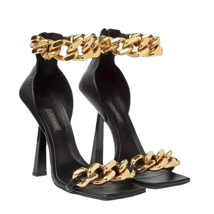 Dropshipping Party Night Club Women's Shoes High Heels Ankle Wrap Square Head Stylish Sandals For Women And Ladies With Heels
Dropshipping Party Night Club Women's Shoes High Heels Ankle Wrap Square Head Stylish Sandals For Women And Ladies With Heels