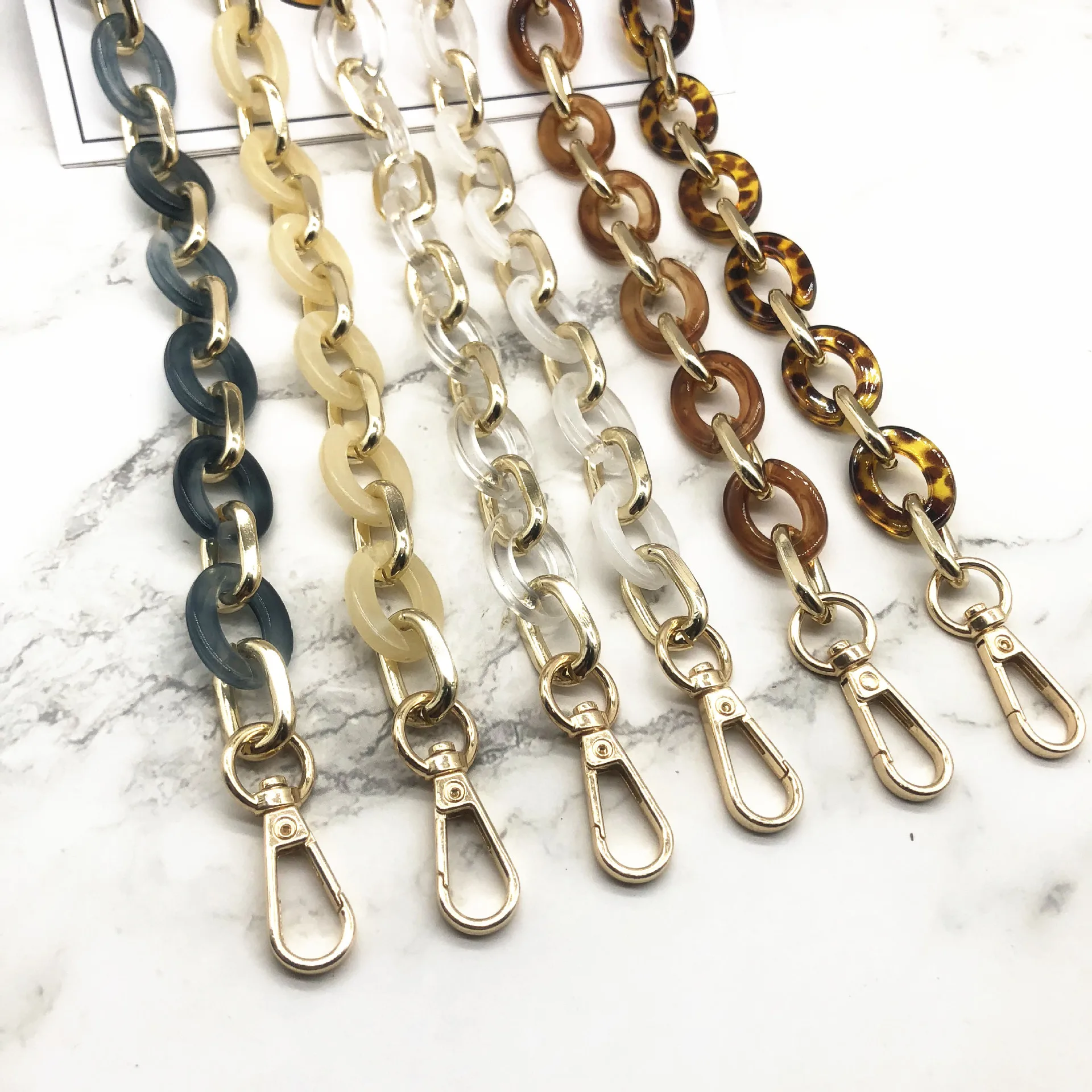 Women Fashion Plastic Acrylic Bag Accessories Link Chain For Handbags Bag Handle bag chain, Customized
Women Fashion Plastic Acrylic Bag Accessories Link Chain For Handbags Bag Handle bag chain, Customized