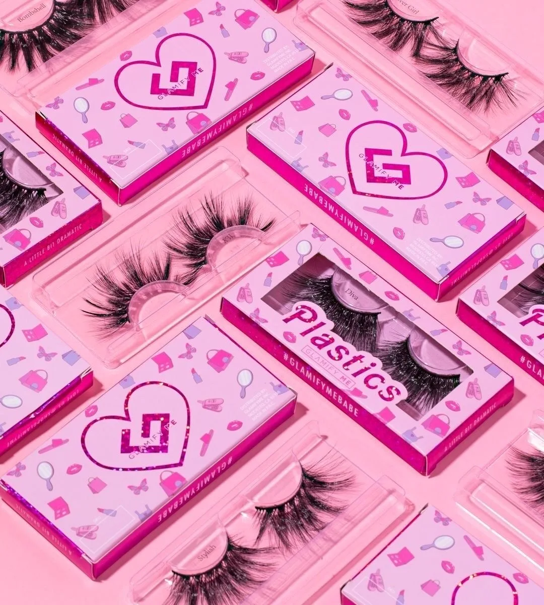 Queena lashes wholesale 3D silk eyelashes faux mink customized boxes full strip lashes false eyelashes, Natural black
Queena lashes wholesale 3D silk eyelashes faux mink customized boxes full strip lashes false eyelashes, Natural black