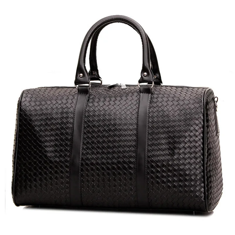 black 2 sizes woven pu leather waterproof designer travel toiletry bag waterproof, Customized
black 2 sizes woven pu leather waterproof designer travel toiletry bag waterproof, Customized