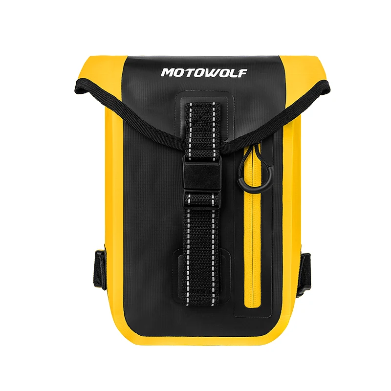 Motowolf waterproof Cycling waist leg bag for motorcycle rider with wholesale prices, Slive/black/yellow
Motowolf waterproof Cycling waist leg bag for motorcycle rider with wholesale prices, Slive/black/yellow
