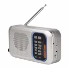 Portable am fm radio fixed frequency home radio with headphone jack