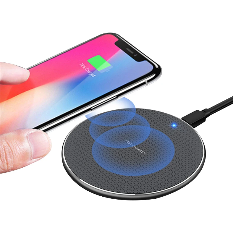 10W Wireless Charger Fast Quick Charging Custom Universal Wireless Phone Charger Pad
10W Wireless Charger Fast Quick Charging Custom Universal Wireless Phone Charger Pad