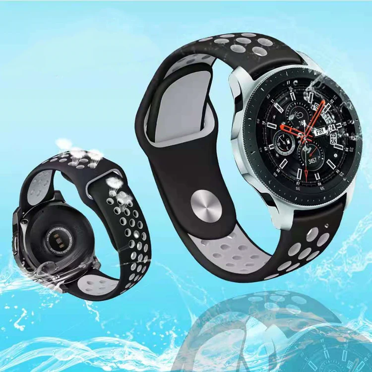 20/22MM Sport Replacement Wrist Strap For Samung Smart Watch Double Color Silicone Smart Watch Bands
20/22MM Sport Replacement Wrist Strap For Samung Smart Watch Double Color Silicone Smart Watch Bands