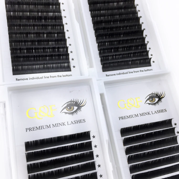 eyelash extension kit private label eyelashes mink las extension with custom lash box wholesale, Black
eyelash extension kit private label eyelashes mink las extension with custom lash box wholesale, Black