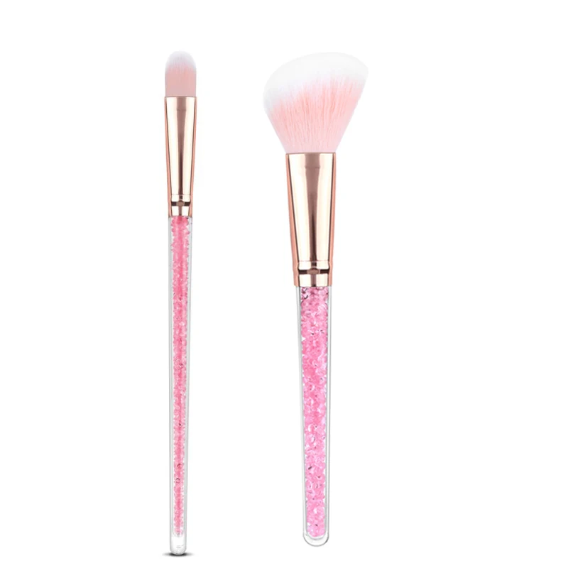Hot sale diamond custom logo makeup brush set 7 piece with bag for beauty women, Pink
Hot sale diamond custom logo makeup brush set 7 piece with bag for beauty women, Pink
