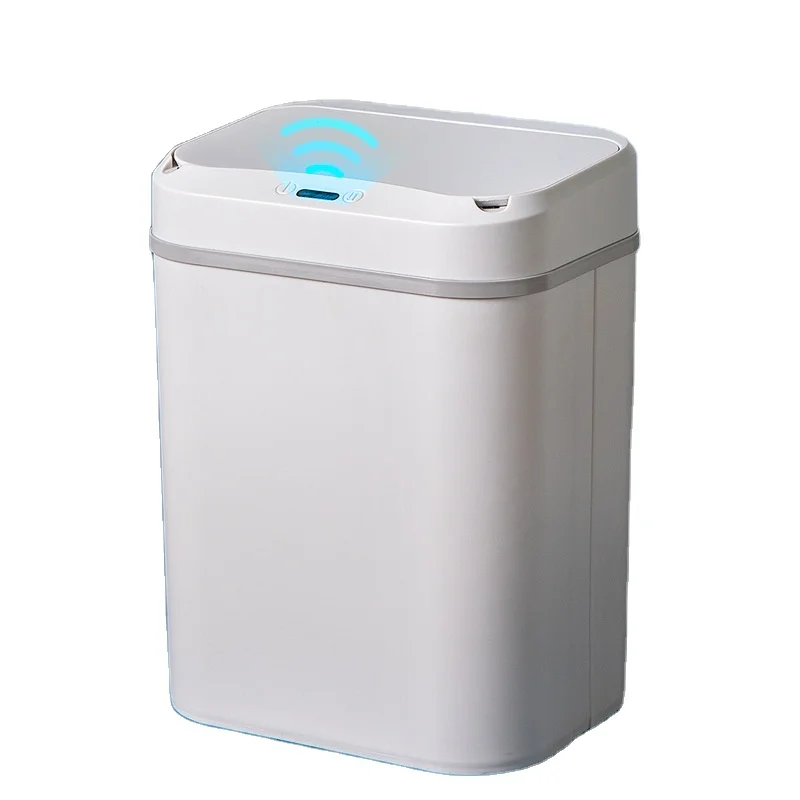 Smart Garbage Bin Waste Bin Trash Smart Plastic Waste Bin Automatic Trash Can, White
Smart Garbage Bin Waste Bin Trash Smart Plastic Waste Bin Automatic Trash Can, White
