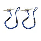 Professional Bule Adjustable Marine Pwc Dock Rhino Knots Line Boat Retractable Spring Lines Mooring Rope Manufacturers