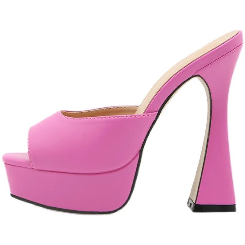 Factory New Arrivals Ladies Sandals Round Toe Open Toe Solid Color Waterproof Platform Thick High Heel Ladies Sandals
Factory New Arrivals Ladies Sandals Round Toe Open Toe Solid Color Waterproof Platform Thick High Heel Ladies Sandals