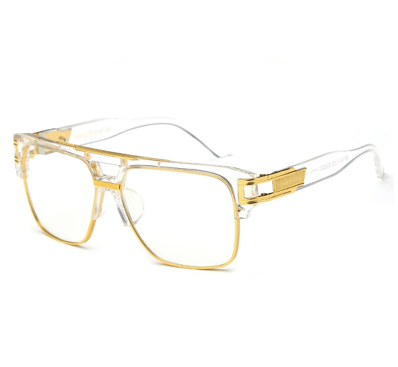 CCSPACE Gold Metal Transparent Glasses Frame Classic Retro Square Brand Designer Men Women EyeGlasses Fashion Eyewear SU108
CCSPACE Gold Metal Transparent Glasses Frame Classic Retro Square Brand Designer Men Women EyeGlasses Fashion Eyewear SU108