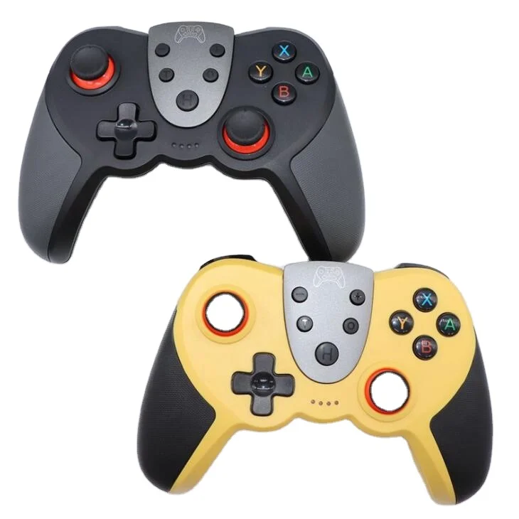 Wireless Blue-tooth PRO Controller for Nintendo Switch/Lite Gamepad Controller, Black yellow
Wireless Blue-tooth PRO Controller for Nintendo Switch/Lite Gamepad Controller, Black yellow
